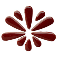 Ceramic Teardrops Merlot