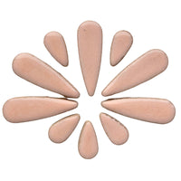 Mosaiksteinen Tropfen Hellrosa