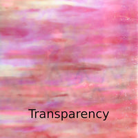 Glasplaat Roze Iriserend