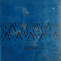 Glasplaat Staalblauw