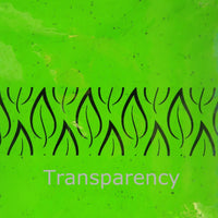 Glass Plate Deep Lime