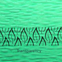 Glasplatte Pistazie Sanfte Wellen