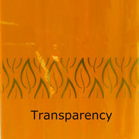 Glasplatte Goldenes Gelb Nebelig