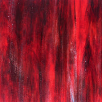 Glass Plate Burgundy Mist