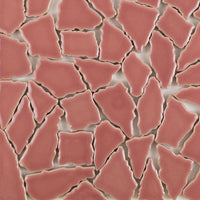 Keramik Mosaik Puzzle Weiß