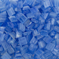 Glasmosaik Gold 10mm Juwelenblau