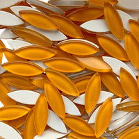 Medium Bloemblaadjes Mandarijn