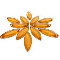 Kleine Blütenblätter Mandarine