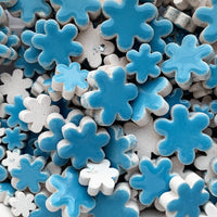 Charms Bloemen Blauw