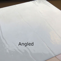 Glasplatte, Weiß Helle Textur