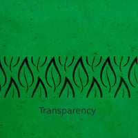 Glasplaat Half Groen