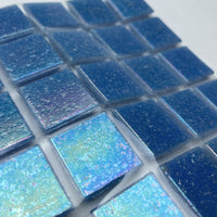Iridescent Glass Mosaic 20mm Heavensent