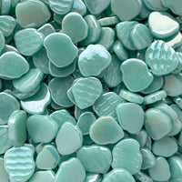 Sakura Bloesem Parelmoer Lichtcyaan