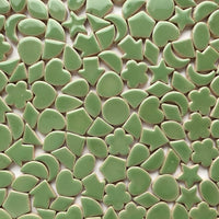 Verre Mosaique - glass mosaic -Glasmosaik-glasmozaïek-Charms Jade - mosaicshop