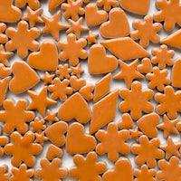 Verre Mosaique - glass mosaic -Glasmosaik-glasmozaïek-Charms Nieuw Oranje - mosaicshop