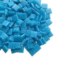 Verre Mosaique - glass mosaic -Glasmosaik-glasmozaïek-Glasmozaiek 10mm Turkoois - mosaicshop