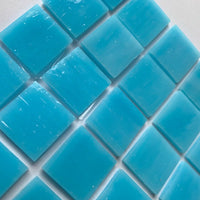 Verre Mosaique - glass mosaic -Glasmosaik-glasmozaïek-Glasmozaiek Tiffany Glacier 20mm Azuriet - mosaicshop
