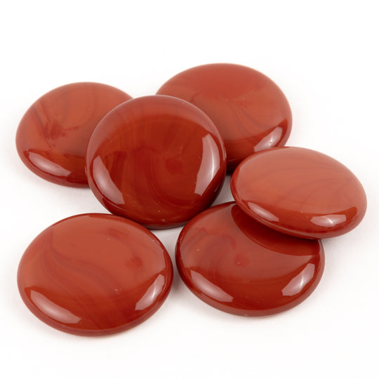 Glass Nuggets XL 30-36mm Red