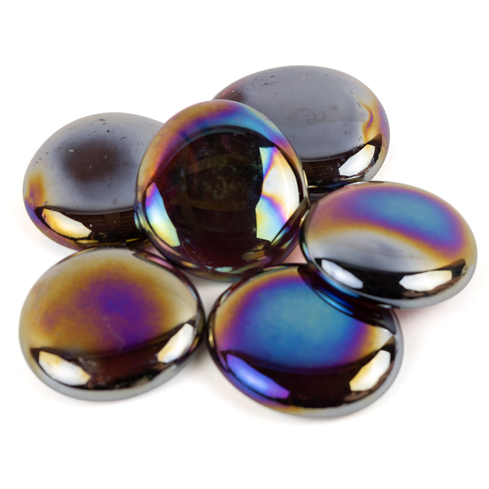 Glasdruppels XL  30-36mm Diamantdruif