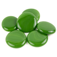 Glasdruppels XL  30-36mm Groen