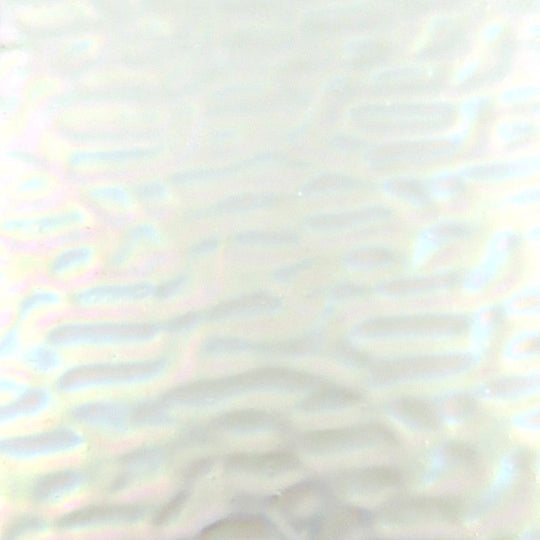 Glass Plate White Pearlescent