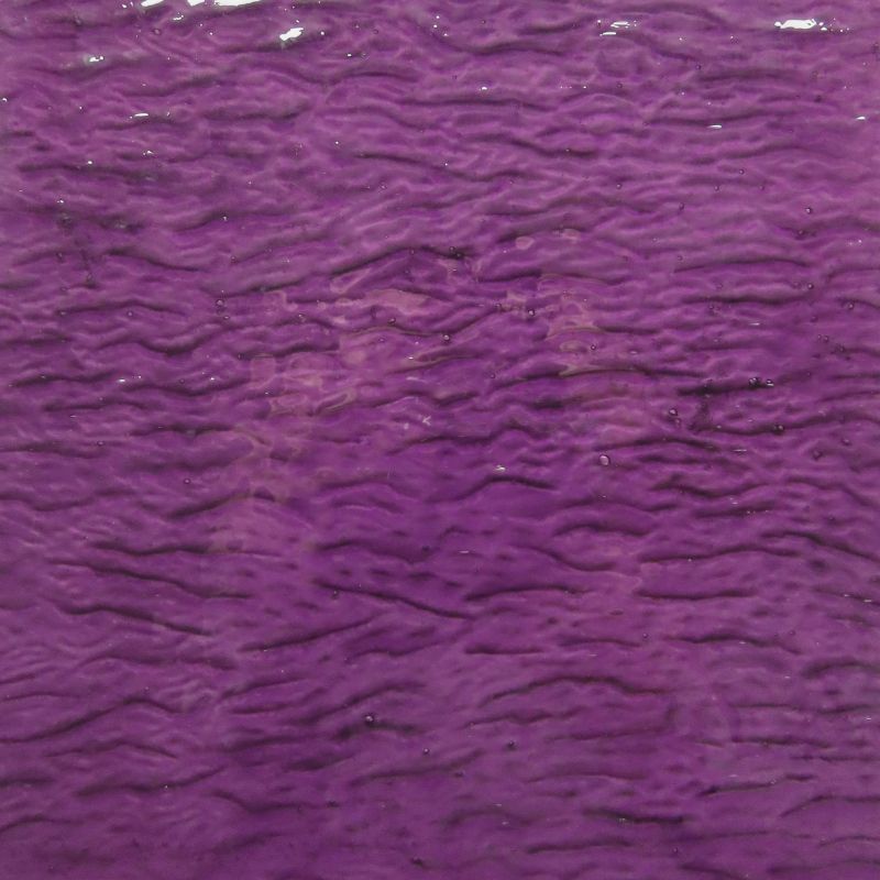 Glass Plate Violet Ripple