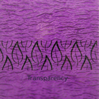 Glass Plate Violet Ripple