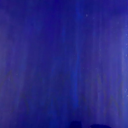 Glass PlateCobalt  Wispy