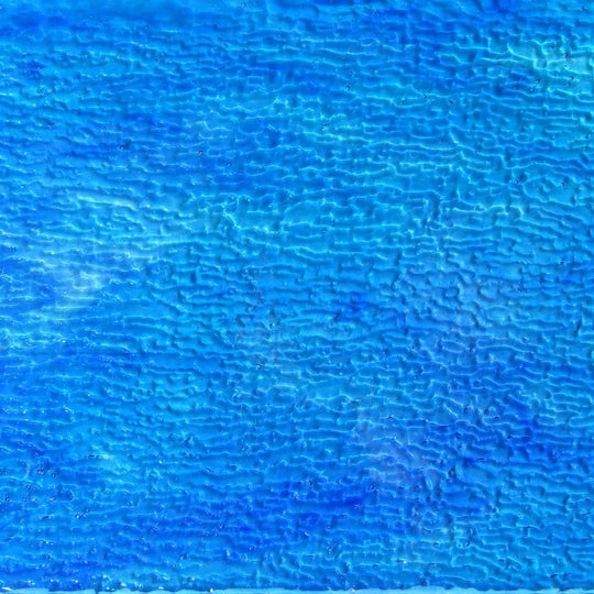 Glasplaat Turkoois Golvend