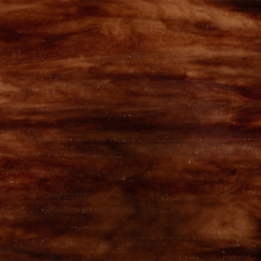 Glasplatte Mahagoni
