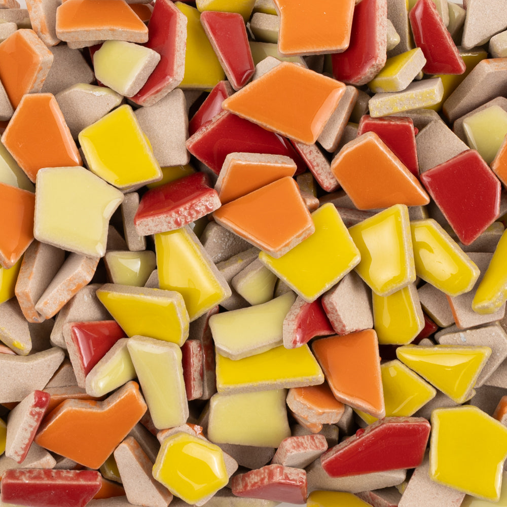 Flip Keramische Puzzels Roodmix