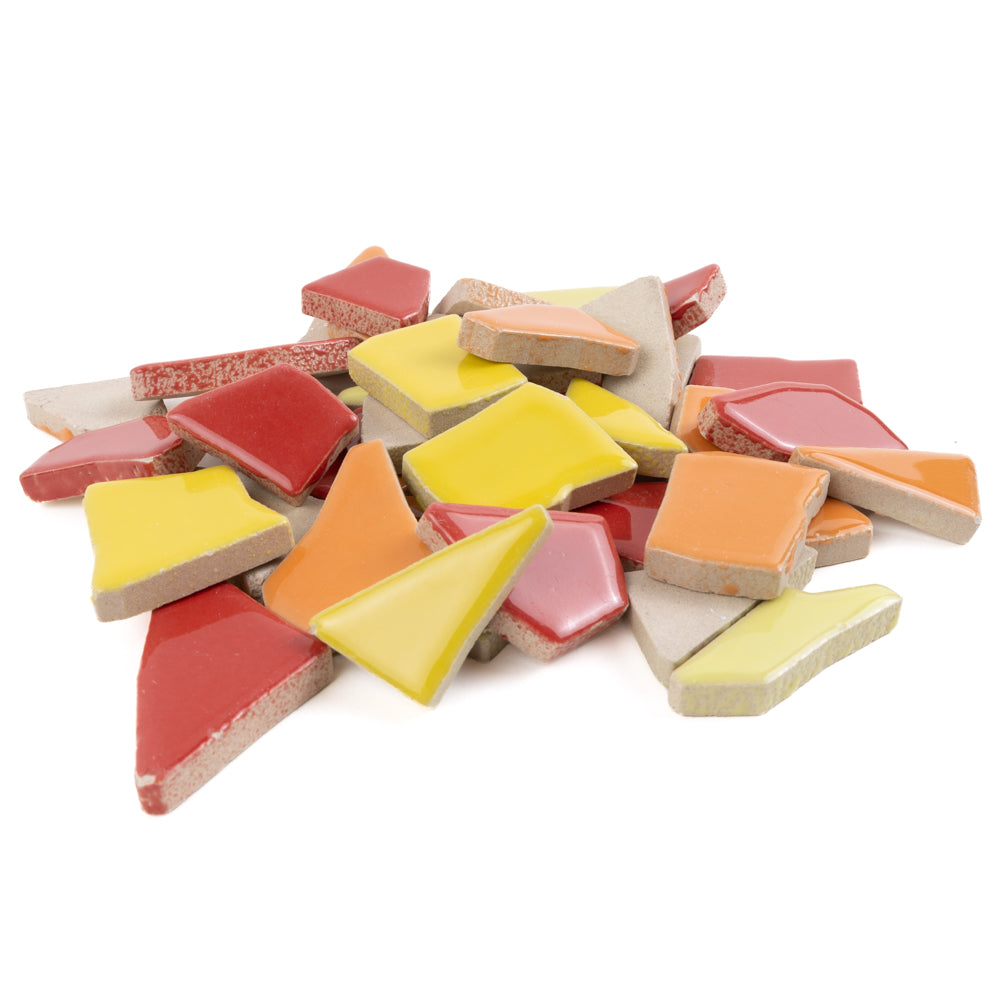 Flip Keramische Puzzels XL  Roodmix