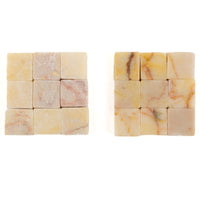 Marble 10x10mm  Giallo Cream