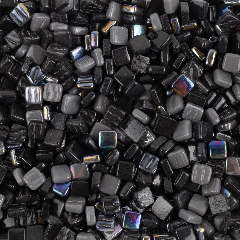 Ottoman 8mm Black Mix