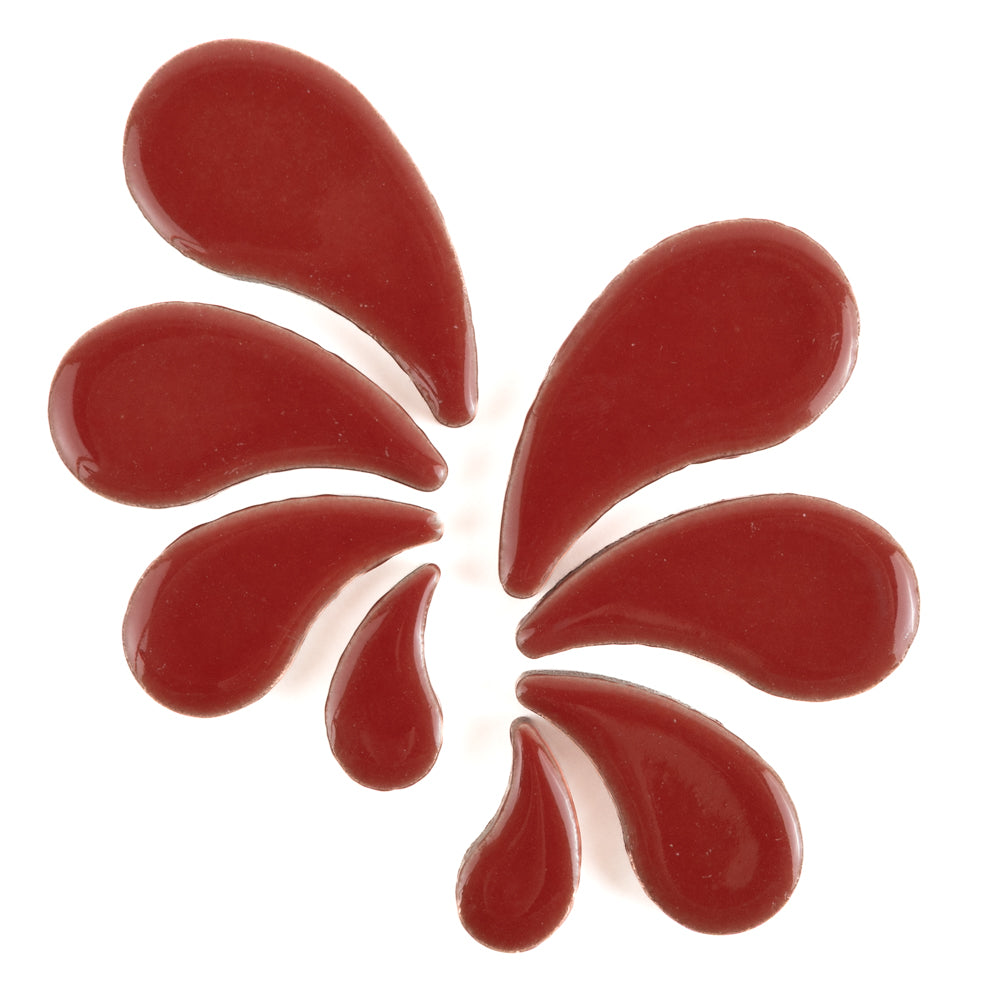 Regentropfen Rot
