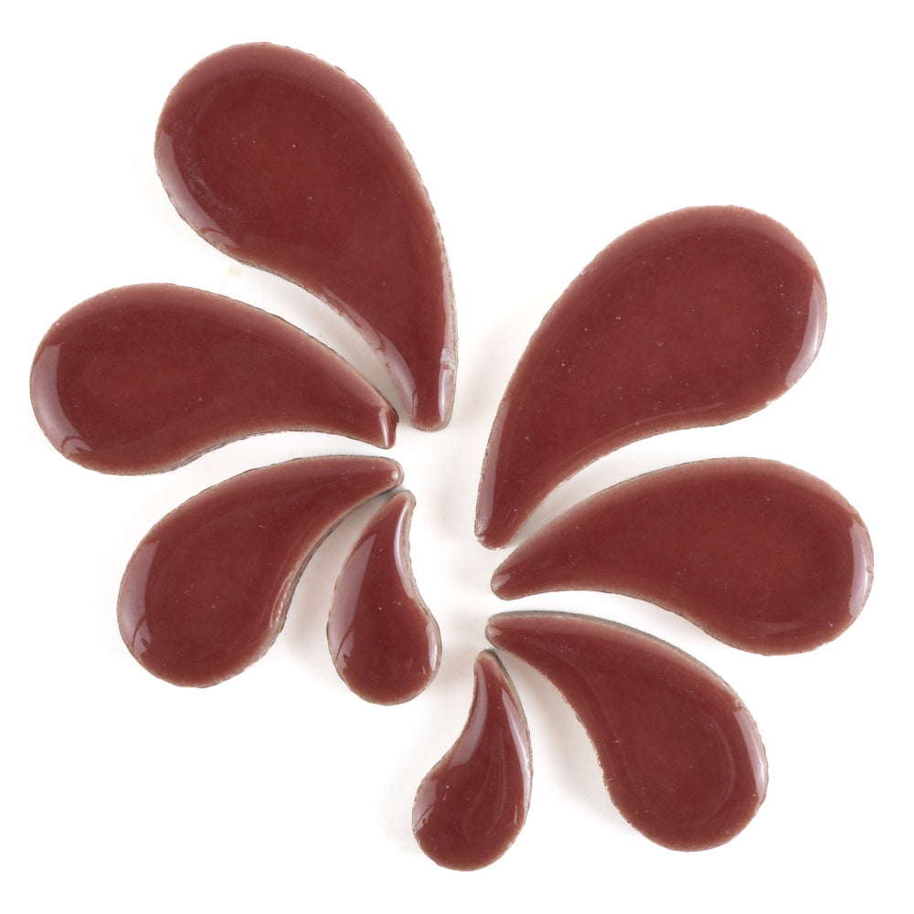 Regendruppel Donkermauve