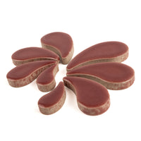 Regendruppel Donkermauve