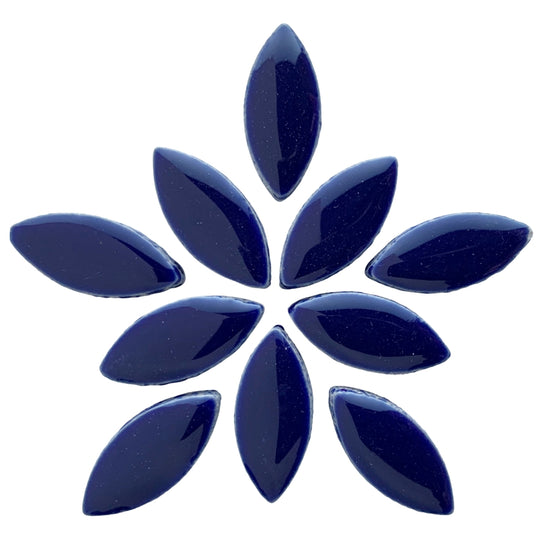 Ceramic Petals 25mm Indigo