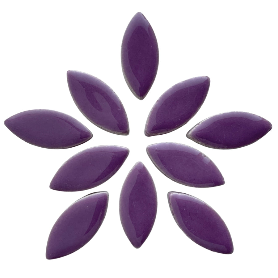 Ceramic Petals 25mm Purple