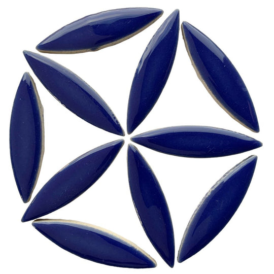 Ceramic Ellipse  Dark Blue