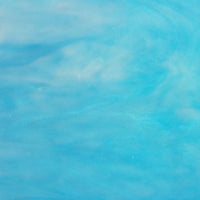 Glasplatte Hell Opal Türkis