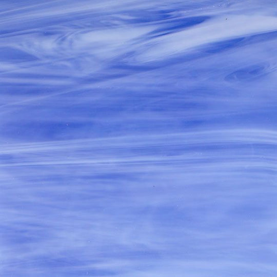 Glasplaat Halfblauw Gestreept