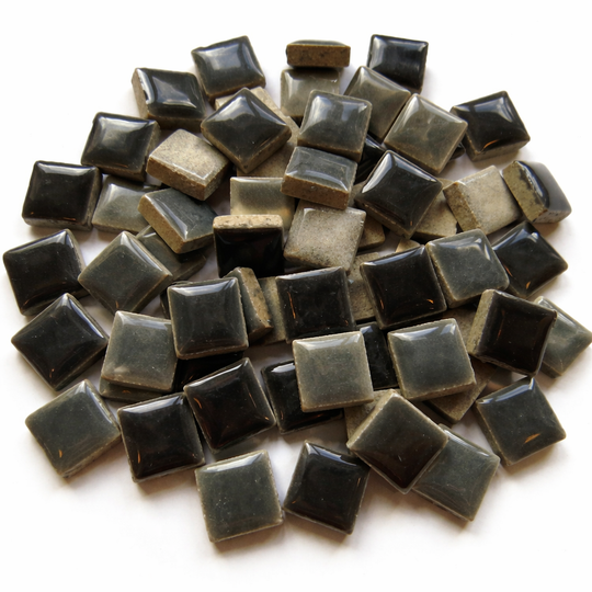 Keramiek 12mm Grijs Zwart Mix