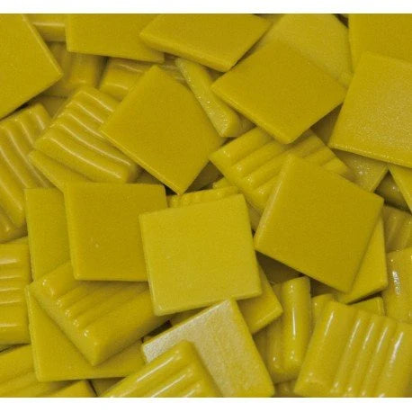 Glass Vitreous 20mm  Lemon Loose