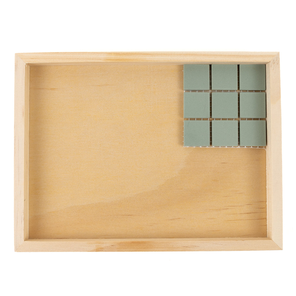 Houten frame voor mozaïek 15 x 20 cm