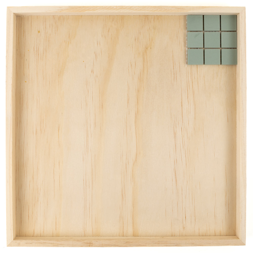 Houten frame voor mozaïek 30 x 30 cm