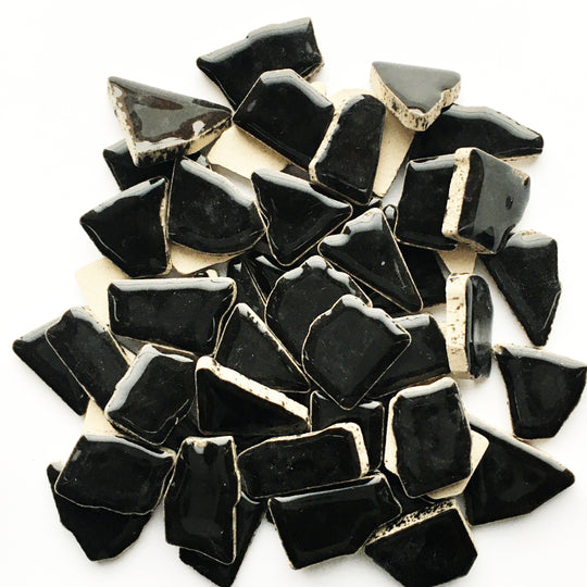Keramik Mosaik Puzzle  Schwarz