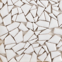 Mini Keramik-Puzzles weiß