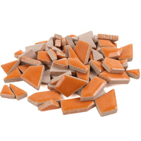 Mini Keramik-Puzzles orange