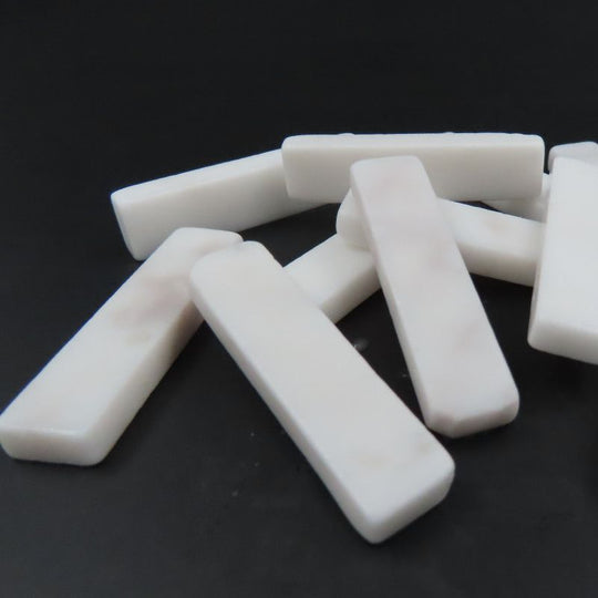 Marble Rods Jazz White